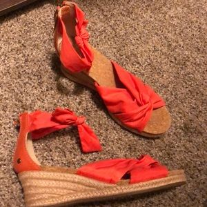 Orange UGG Espadrilles